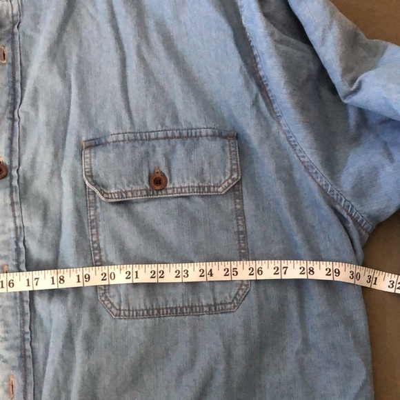 NORTHWEST Denim, buttons down fully Flannel Lined men’s Jacket size 4XL” - Picture 14 of 16